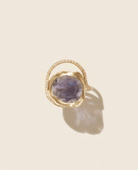 Bague Gaia en or jaune avec diamant - Lolite