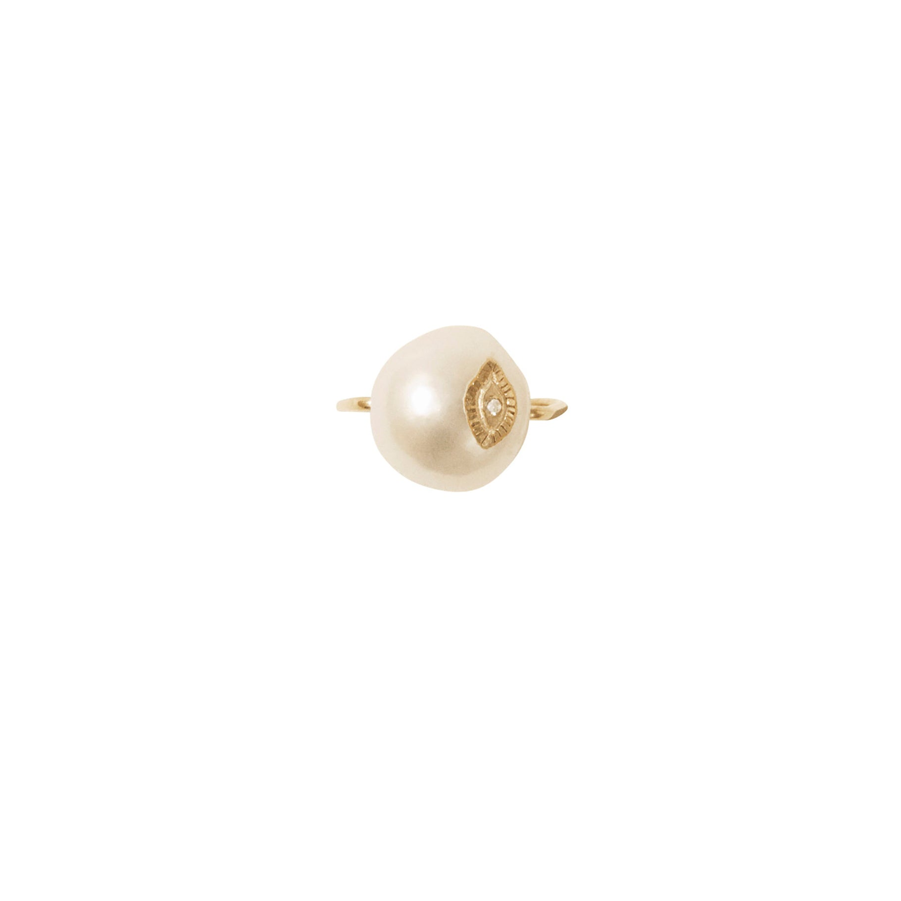 Bague Charlie en or rose avec diamant - Perle & Diamant
