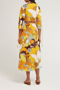 YELLOW BAHIA LONGDRESS