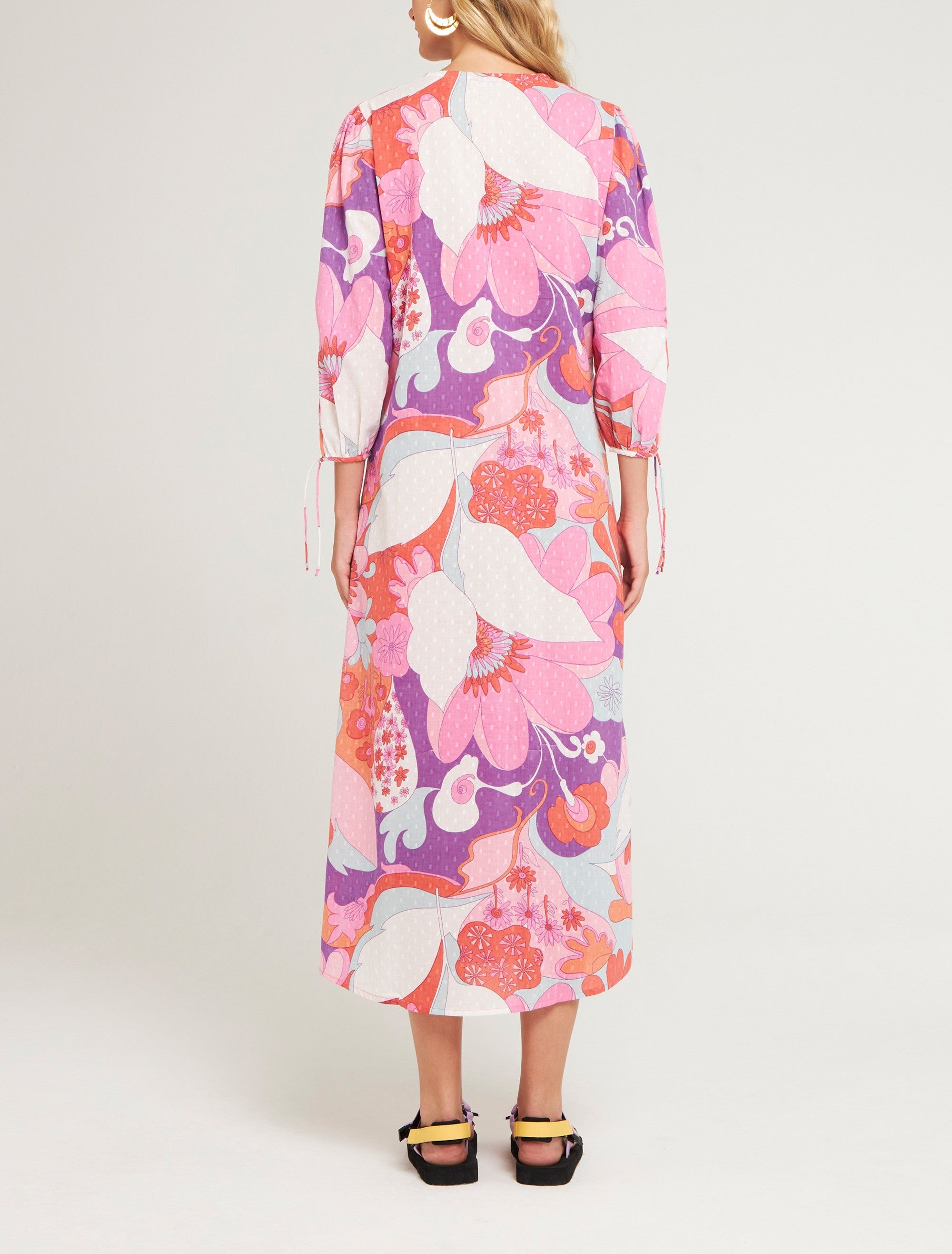 PINK BAHIA LONGDRESS