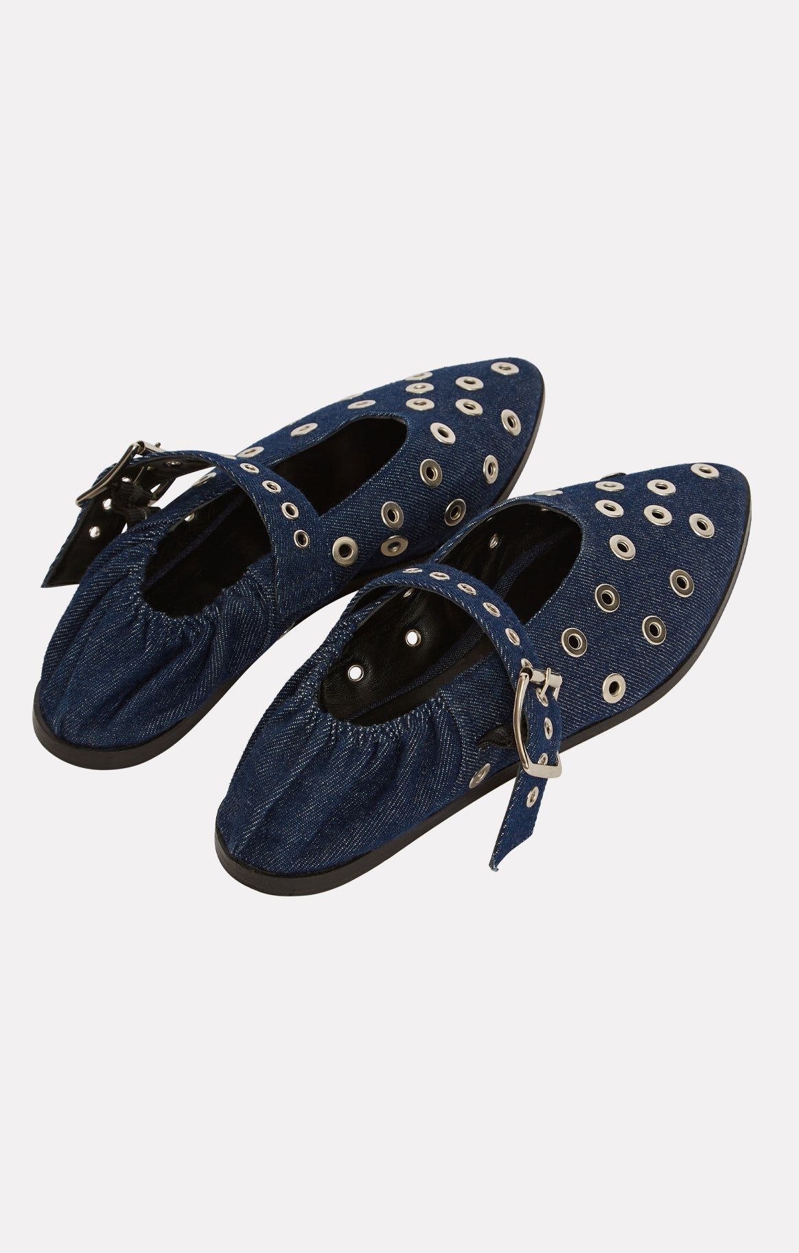 Ballerines Gia en coton - Denim