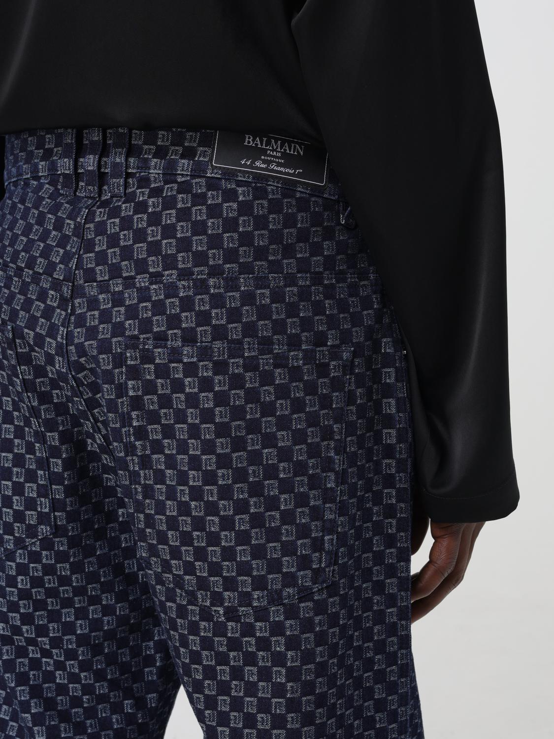 Loose-fit denim trousers - Raw Denim Blue & Denim Blue