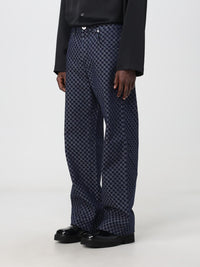 Loose-fit denim trousers - Raw Denim Blue & Denim Blue