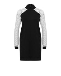 Robe Baobab en dentelle - Black