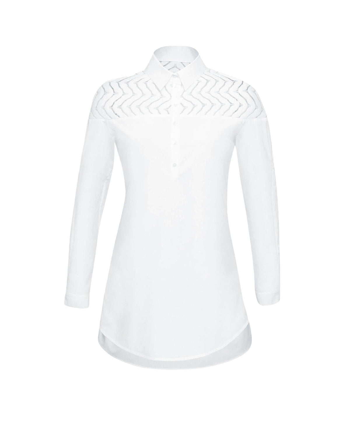 Chemise Barbara en dentelle - White