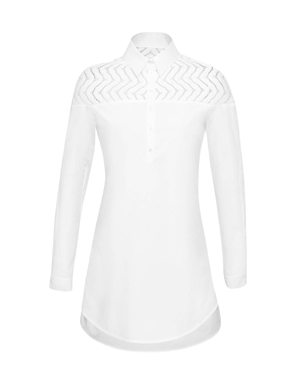 Chemise Barbara en dentelle - White