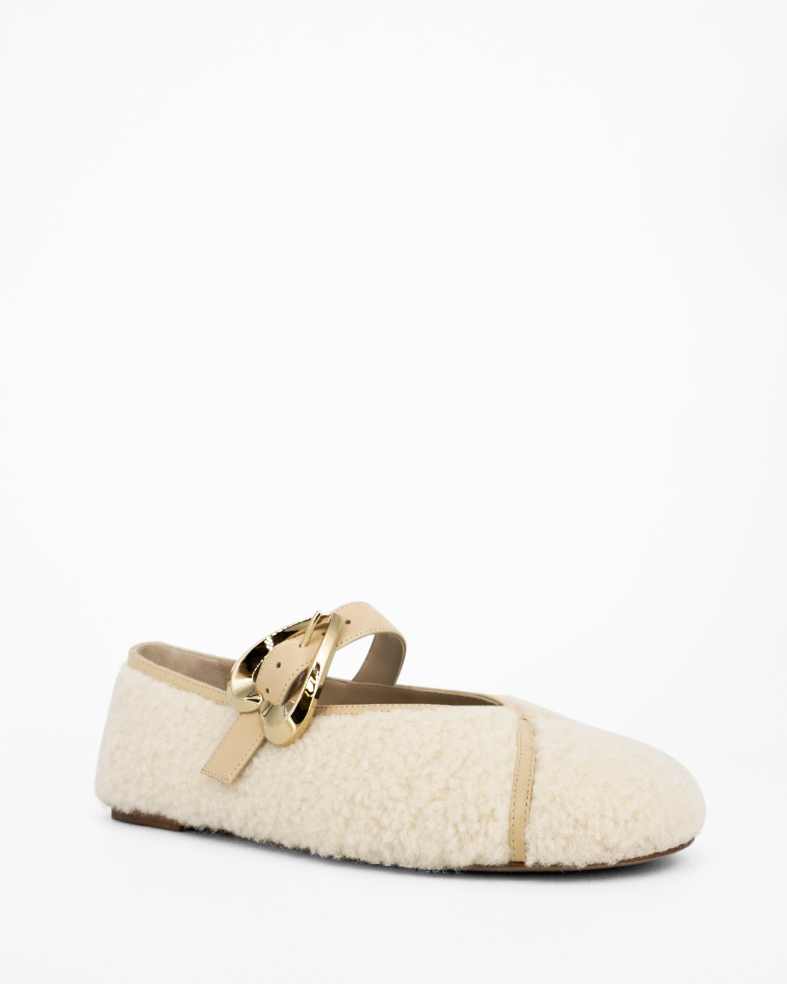 BARBARA SHEARLING BALLERINA - 05 MM