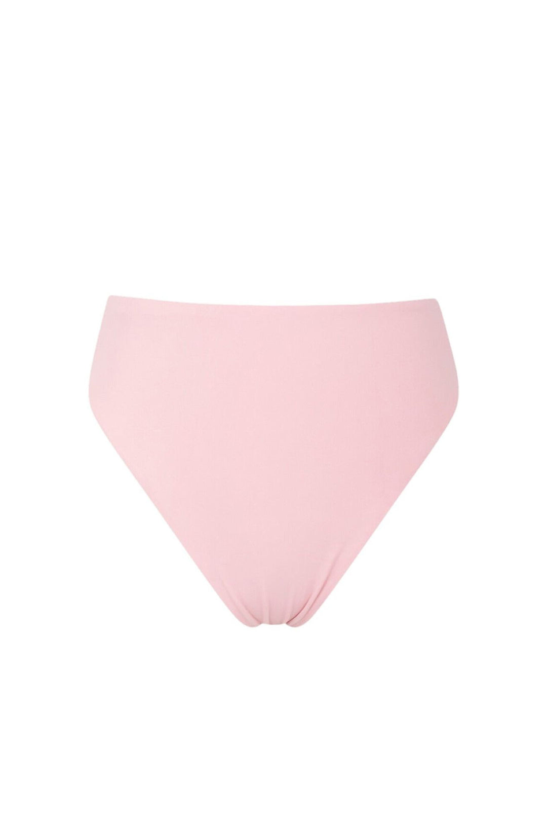 Bas de bikini taille haute Rosier - Rose