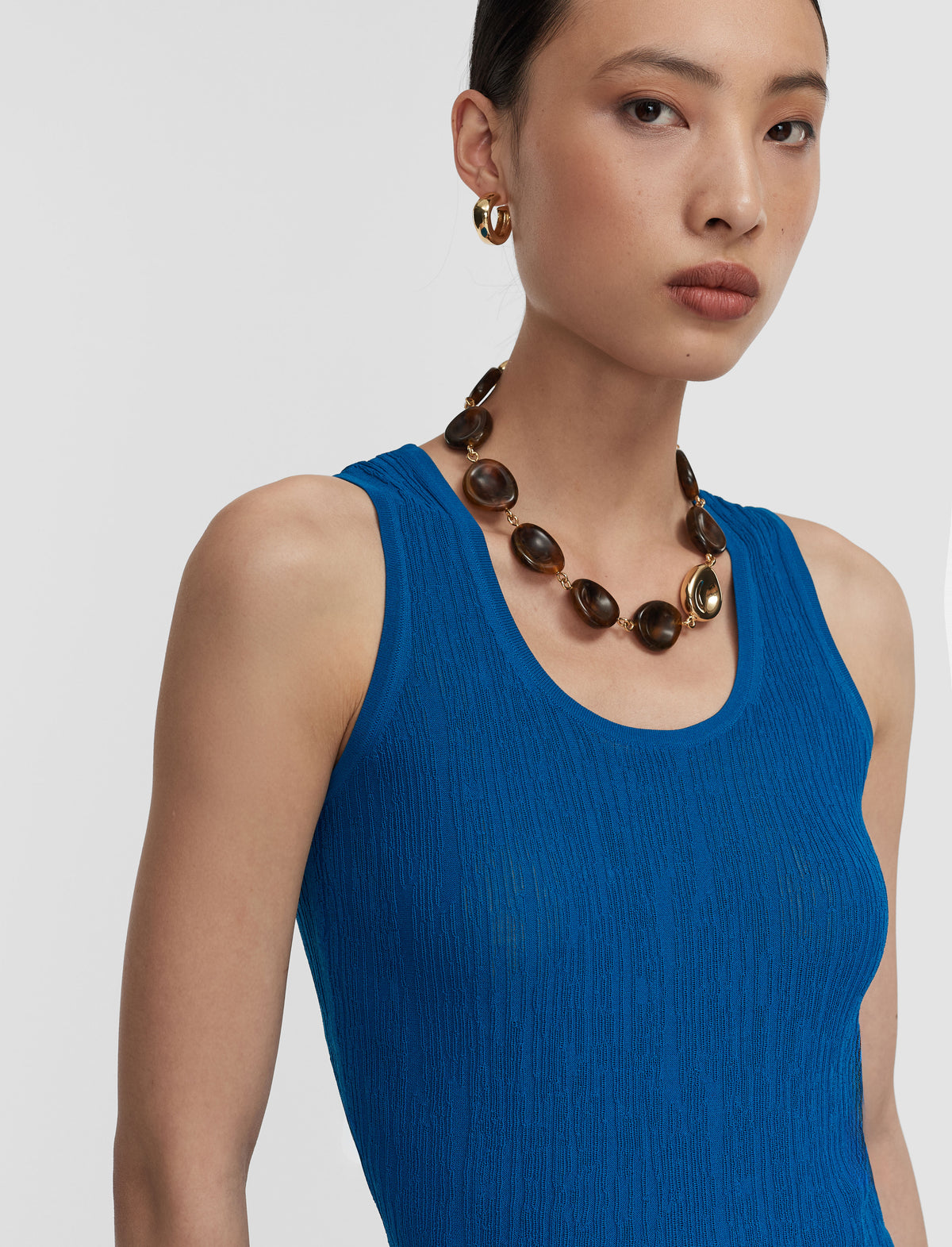Siam Blue Débardeur Maille - Siam Blue