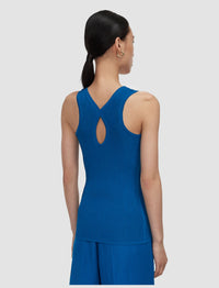 Siam Blue Débardeur Maille - Siam Blue