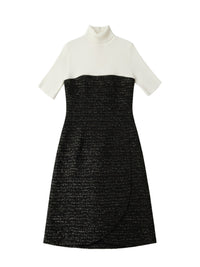 BLANC CASSE / NOIR ROBE