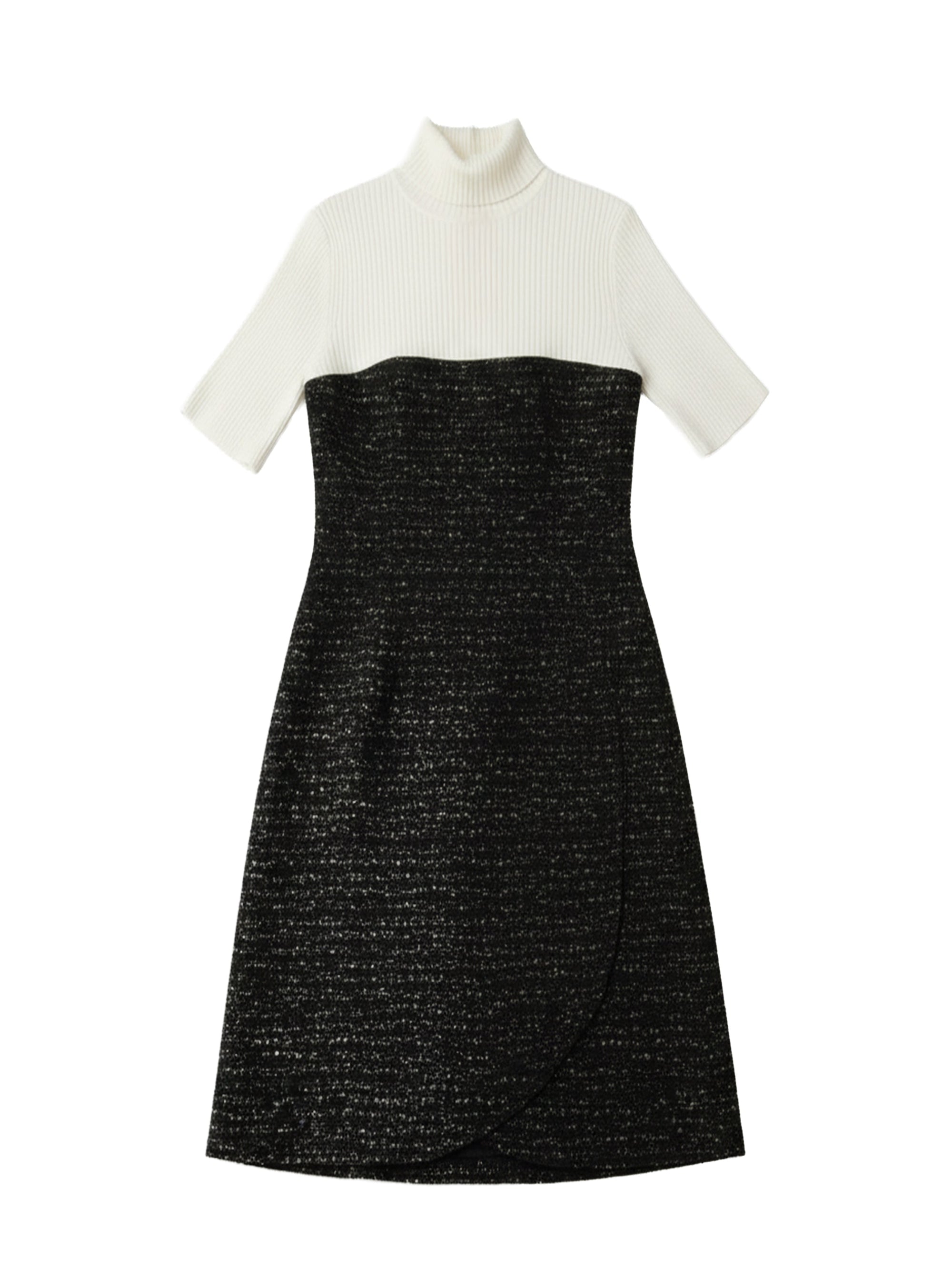 BLANC CASSE / NOIR ROBE