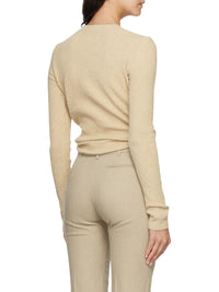 BEIGE LE GILET NOUE