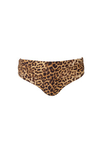 Bas de bikini taille haute Bel imprimé - Cheetah
