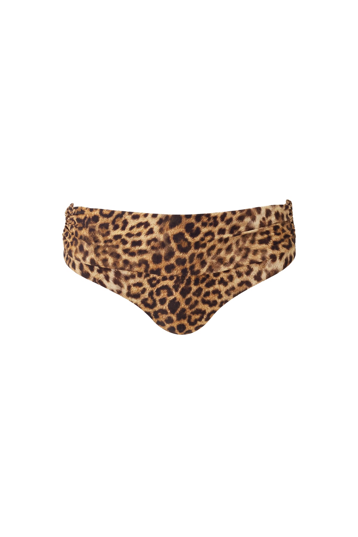 Bas de bikini taille haute Bel imprimé - Cheetah