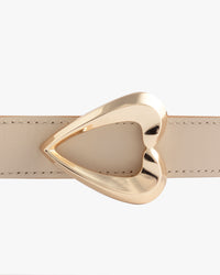 AW HEART REVERSIBLE BELT (25MM)