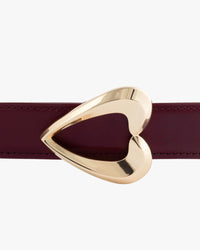 AW HEART REVERSIBLE BELT (25MM)