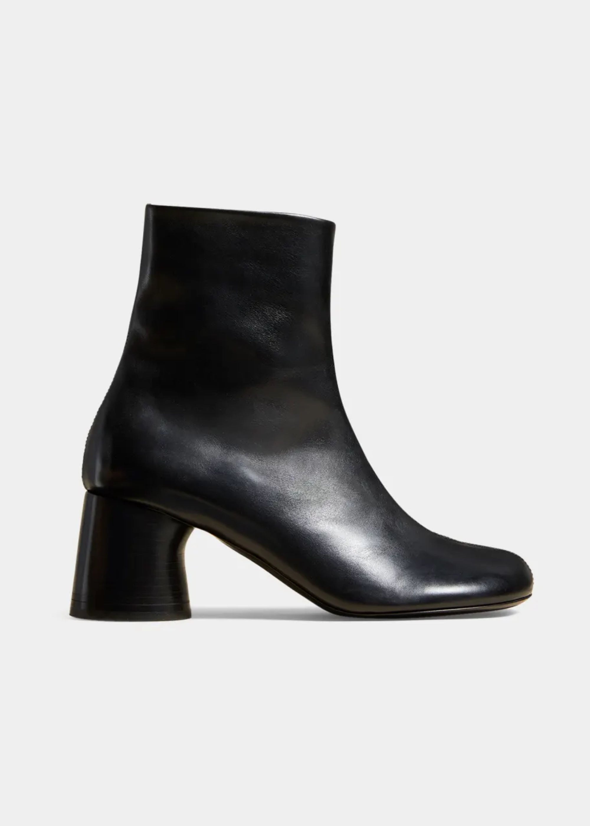 Admiral ankle boot in leather - Black