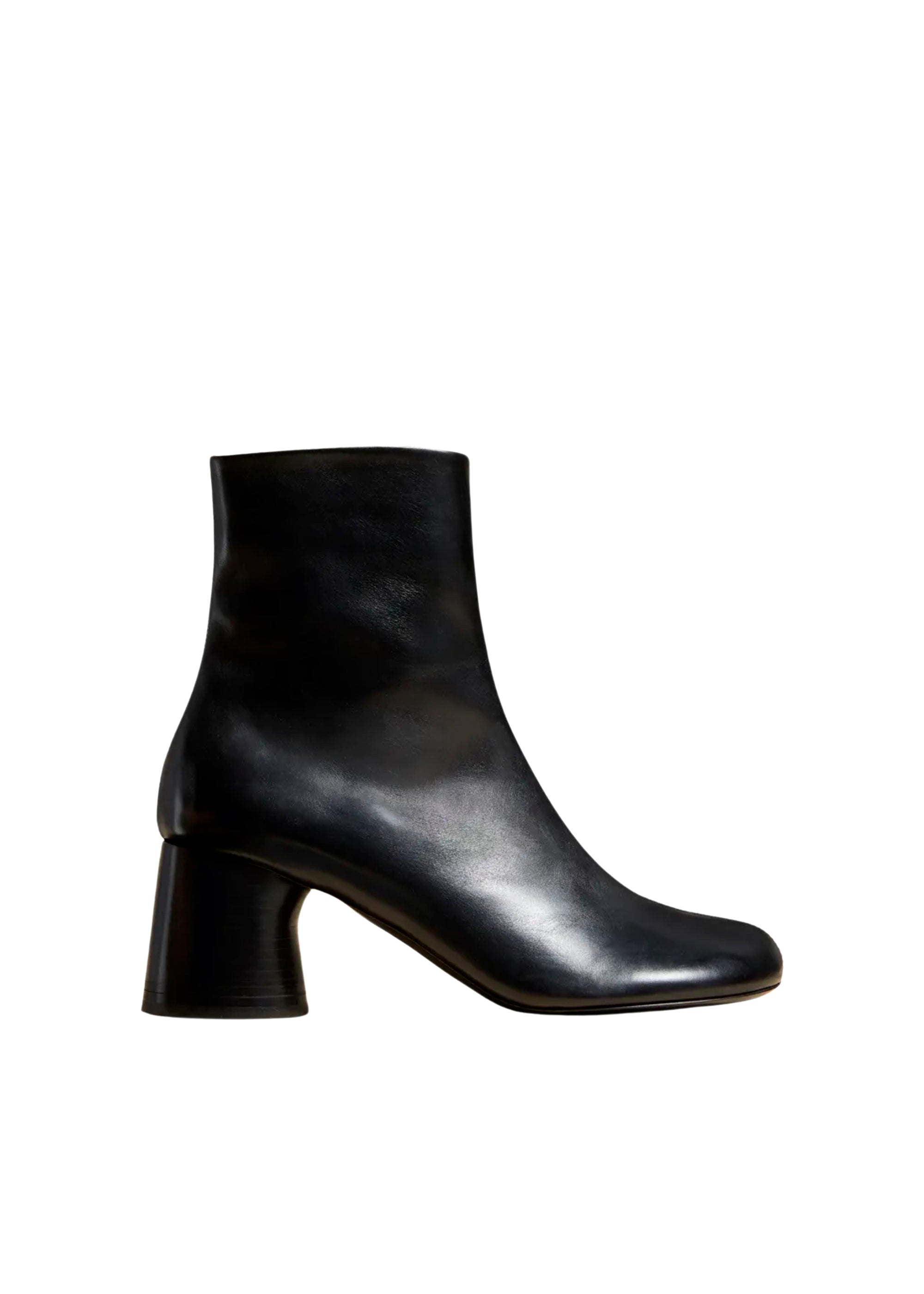 Admiral ankle boot in leather - Black