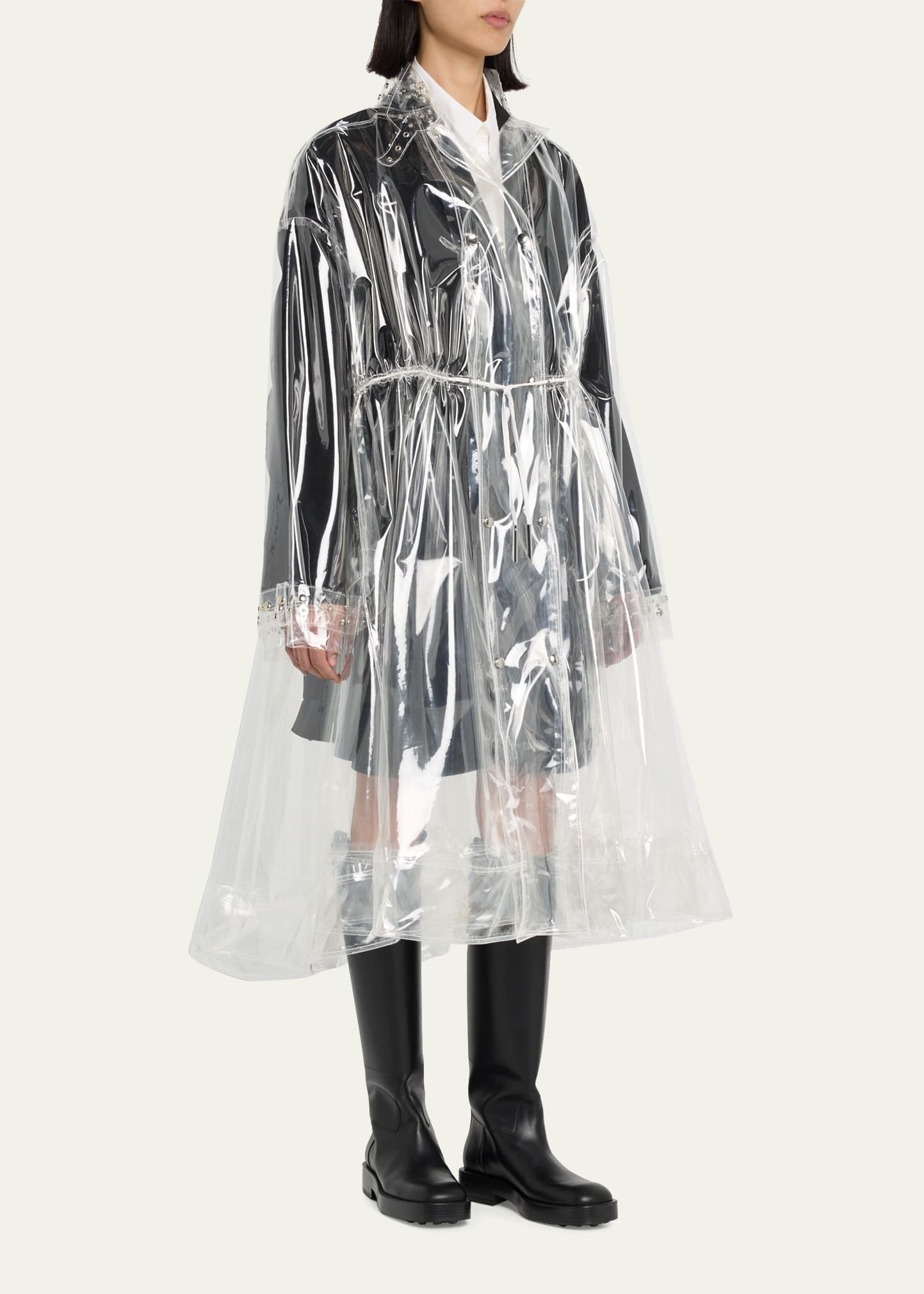 Transparent Parka - Transparent