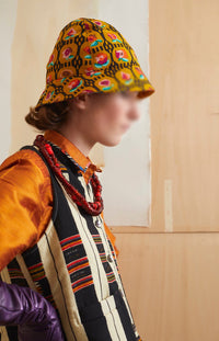 RECO PRIX : 22,5 // Horse Club Hat Kumasi Design Gold