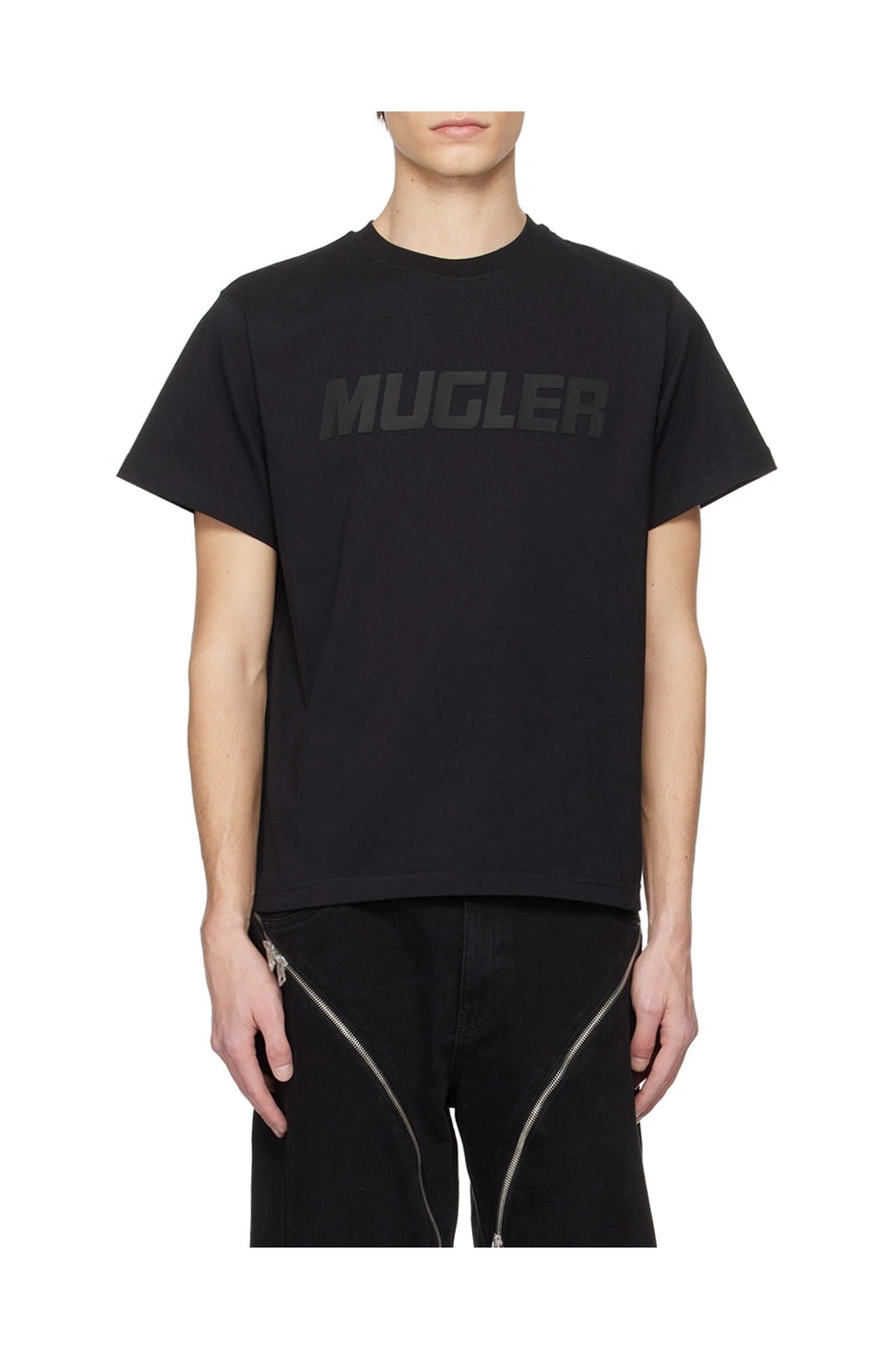 MUGLER LOGO T-SHIRT