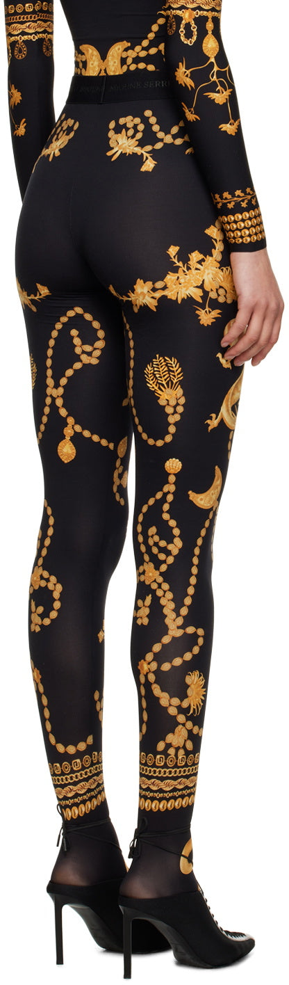 PRIX MARQUE : 95€_Placed Ornament Jewelr Legging - Placed Ornament Jewelr