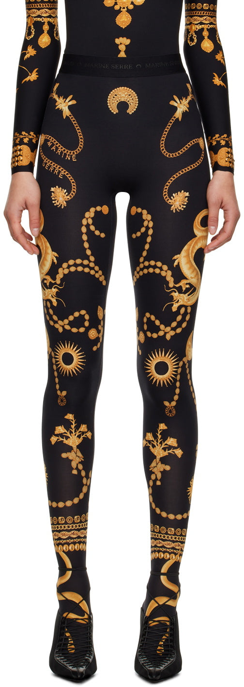 PRIX MARQUE : 95€_Placed Ornament Jewelr Legging - Placed Ornament Jewelr