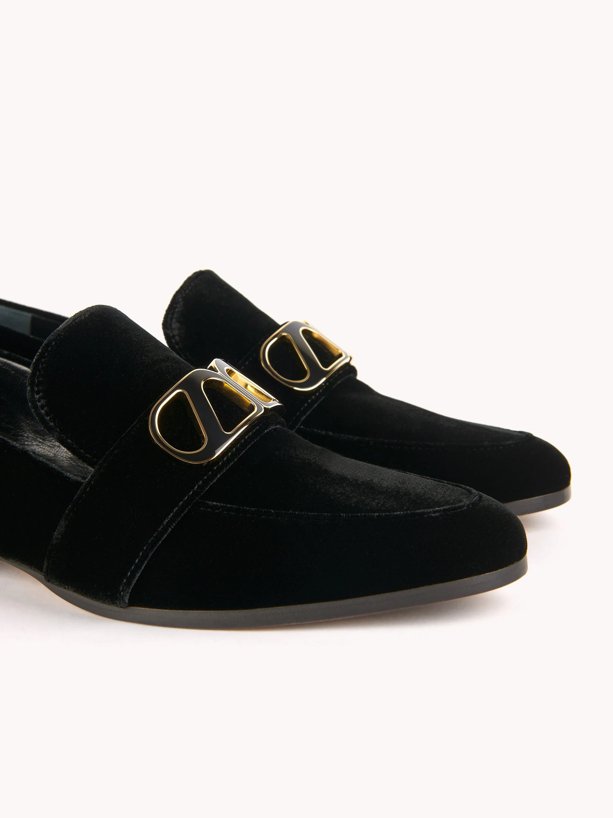7qty DÉJÀ VU 220€ / Mocassins Blair en velours - Black