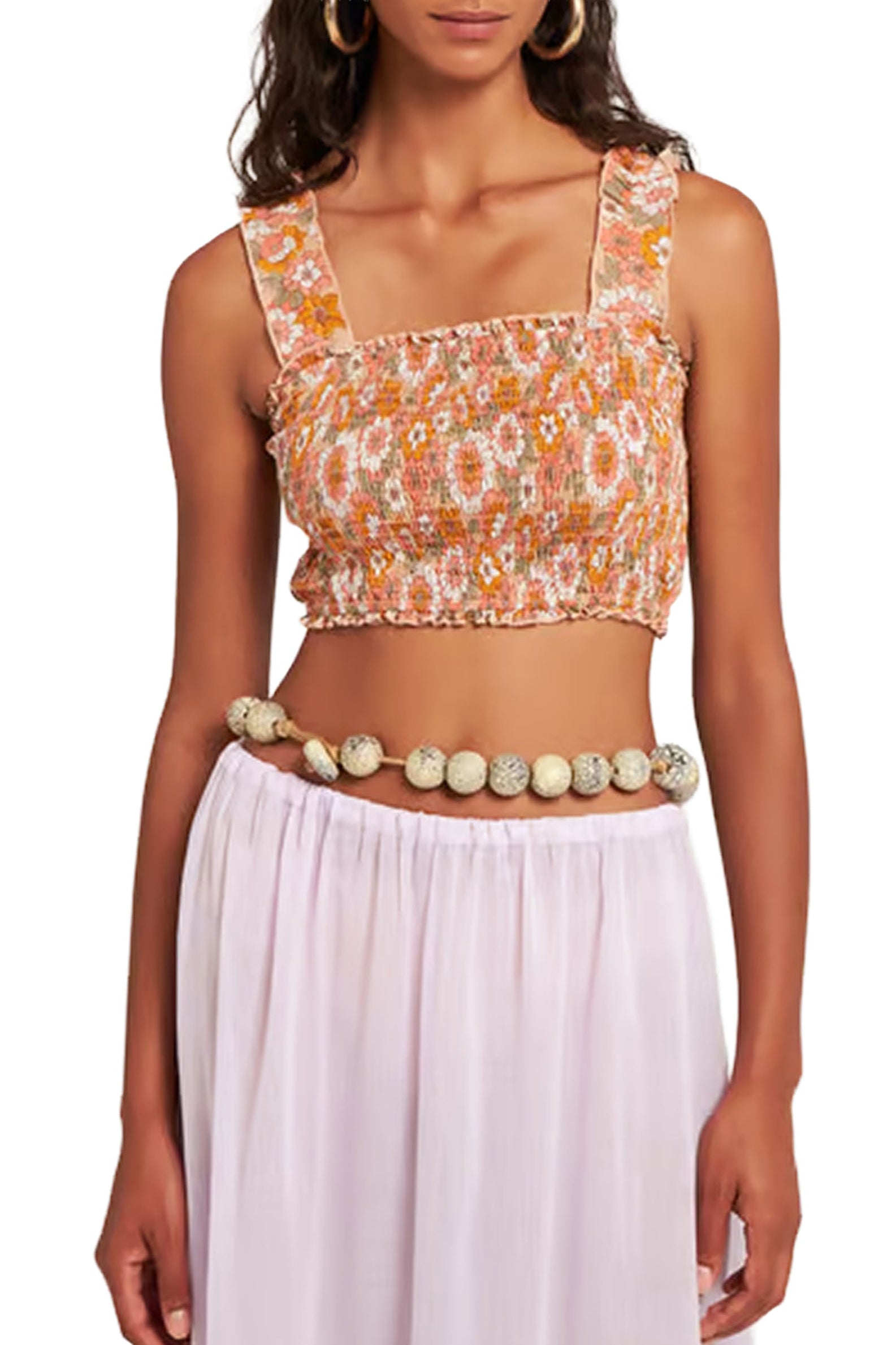 RUST BLOSSOM BRA