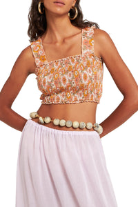RUST BLOSSOM BRA