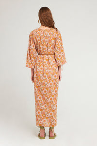 RUST BLOSSOM LONGDRESS