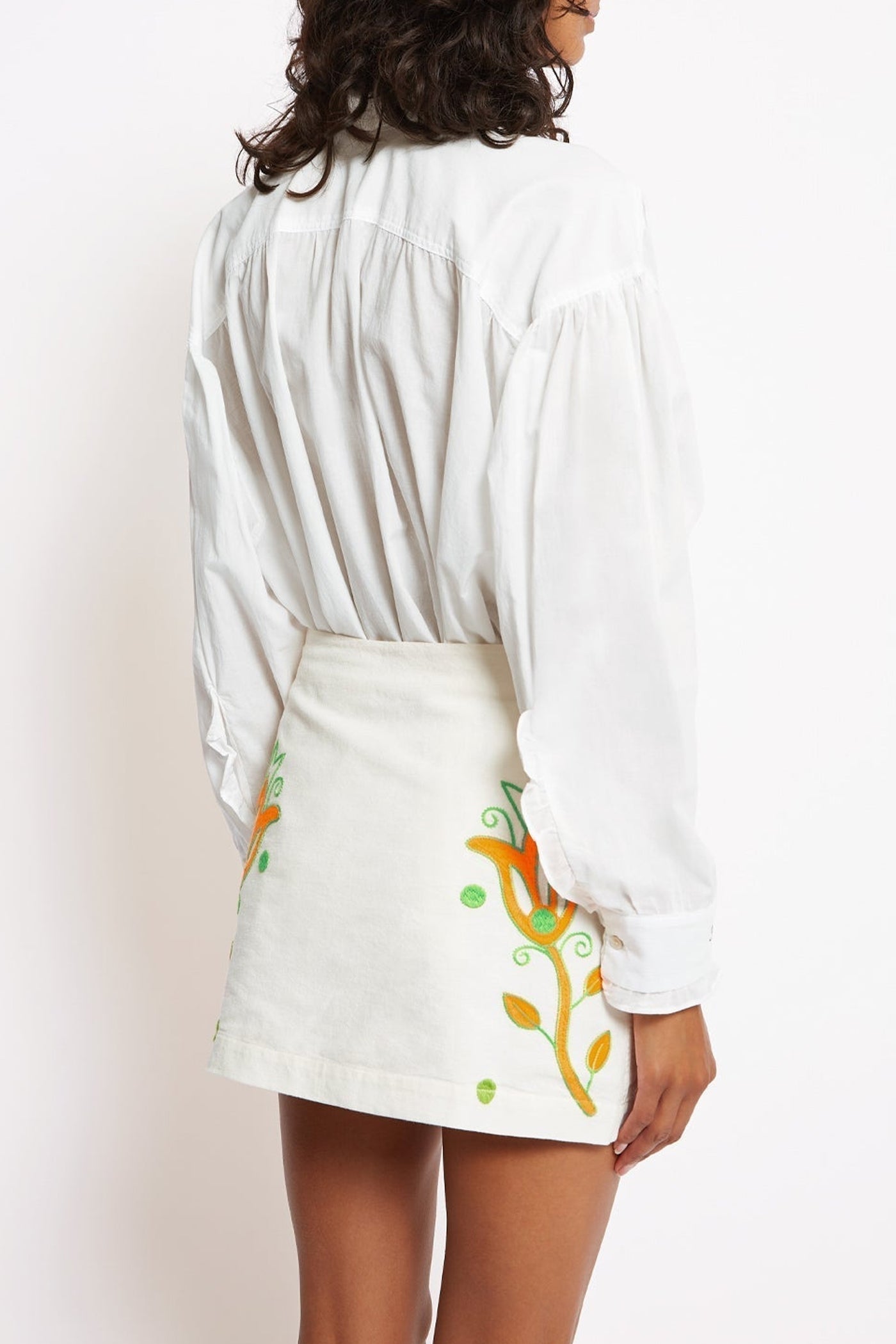 Blouse Rocco en coton - Blanc