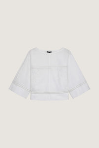 BLANC _ Chemise Vanda en coton - Blanc