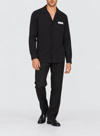 Chemise manches longues - Noir