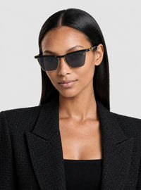 Lunettes de soleil Victoire - Noir & Gris
