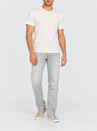 Jean classique - gris wash - Gris Clair Délavé