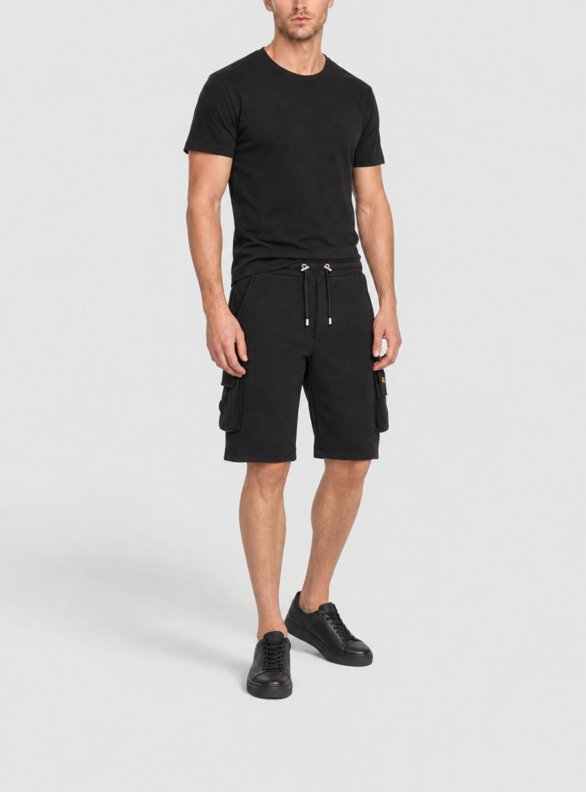 Short cargo Balmain vintage bermuda - Noir & Multico