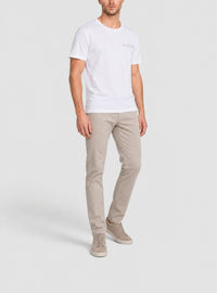 T-shirt à logo balmain vintage gel - Blanc & Argent