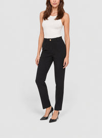 Pantalon crêpe - Noir