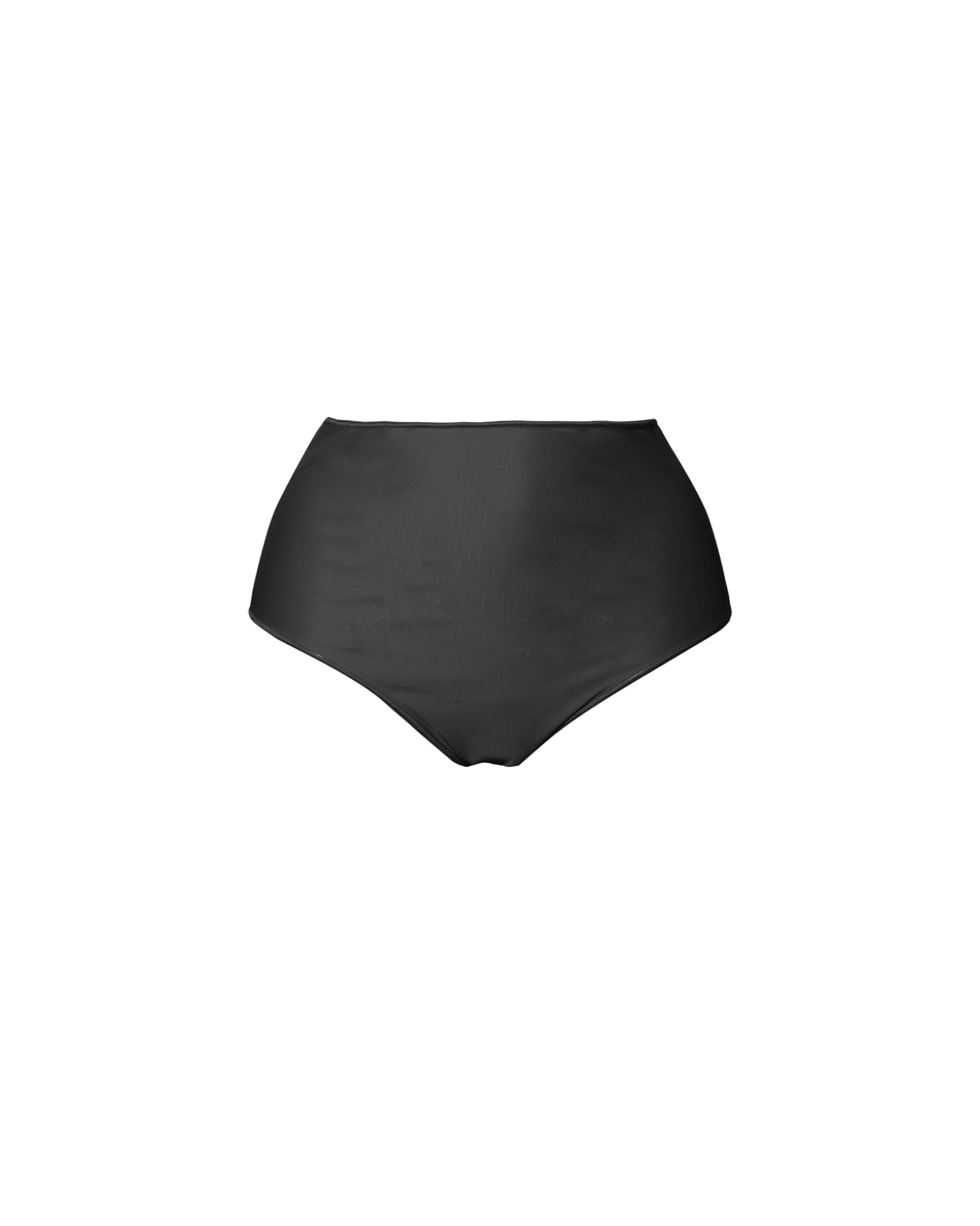 Bas de maillot taille haute - Black