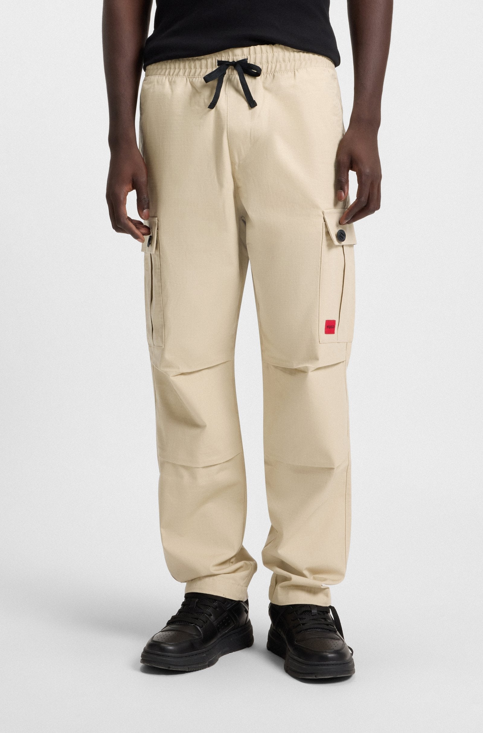 LIGHT BEIGE // CASUAL TROUSERS GARLO233