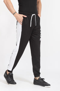 BLACK // LOUNGEWEAR JACQUARD PANTS