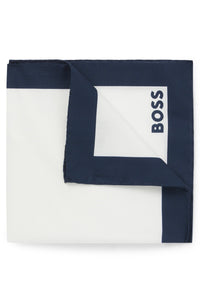 DARK BLUE // POCKET SQUARES H-POCKET SQ-222