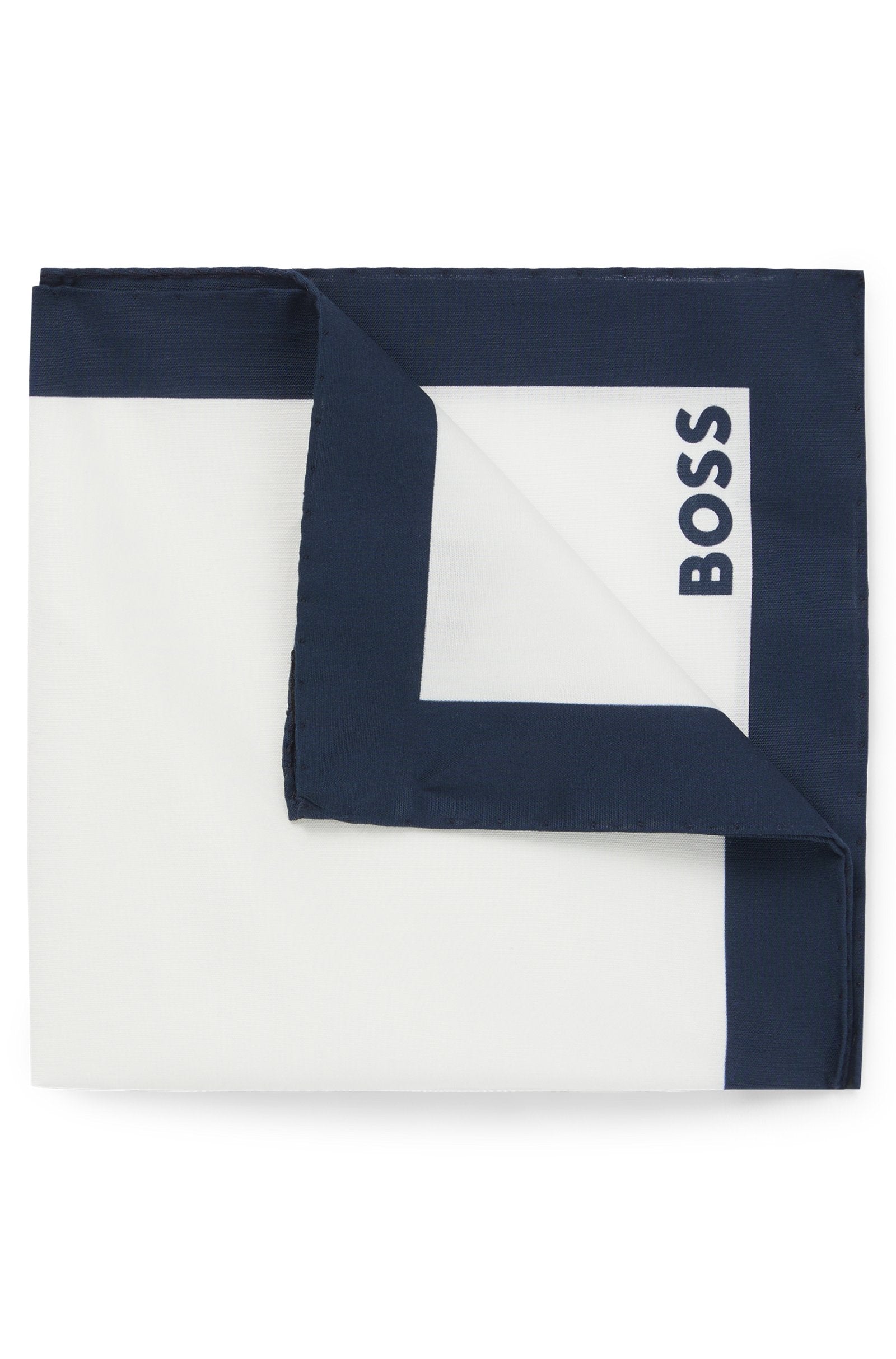 DARK BLUE // POCKET SQUARES H-POCKET SQ-222