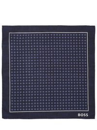 DARK BLUE // POCKET SQUARES H-POCKET SQ-222