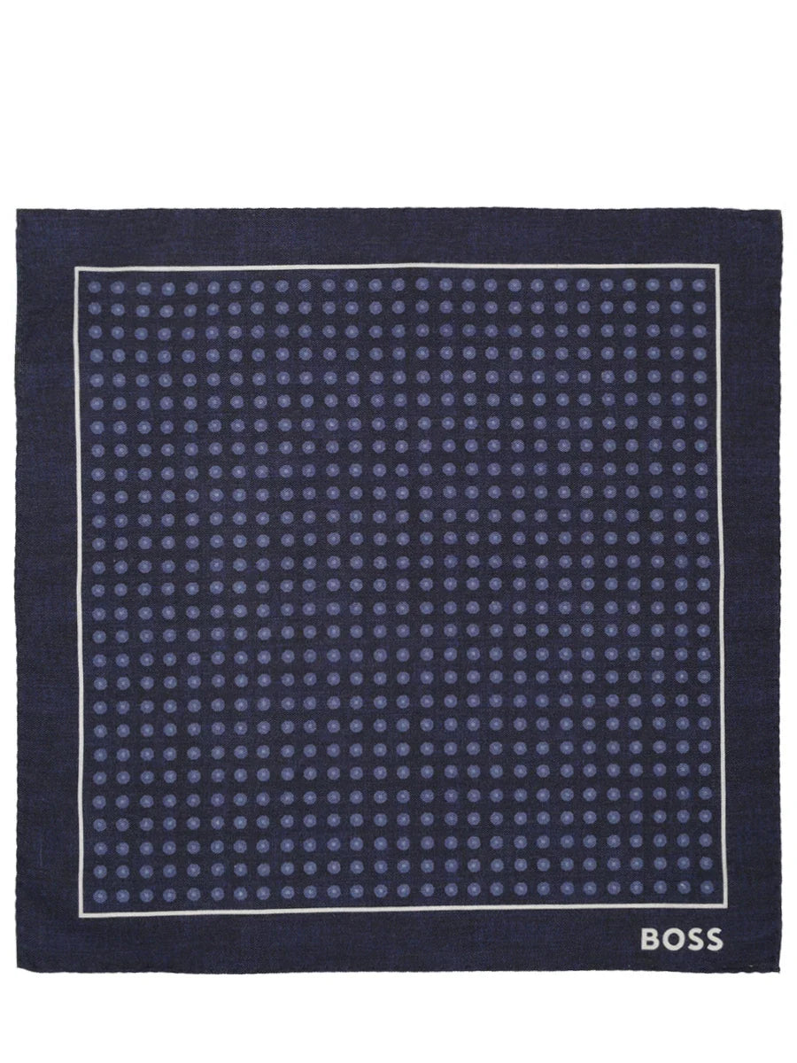DARK BLUE // POCKET SQUARES H-POCKET SQ-222