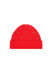 Bonnet Beanie en laine - Rouge