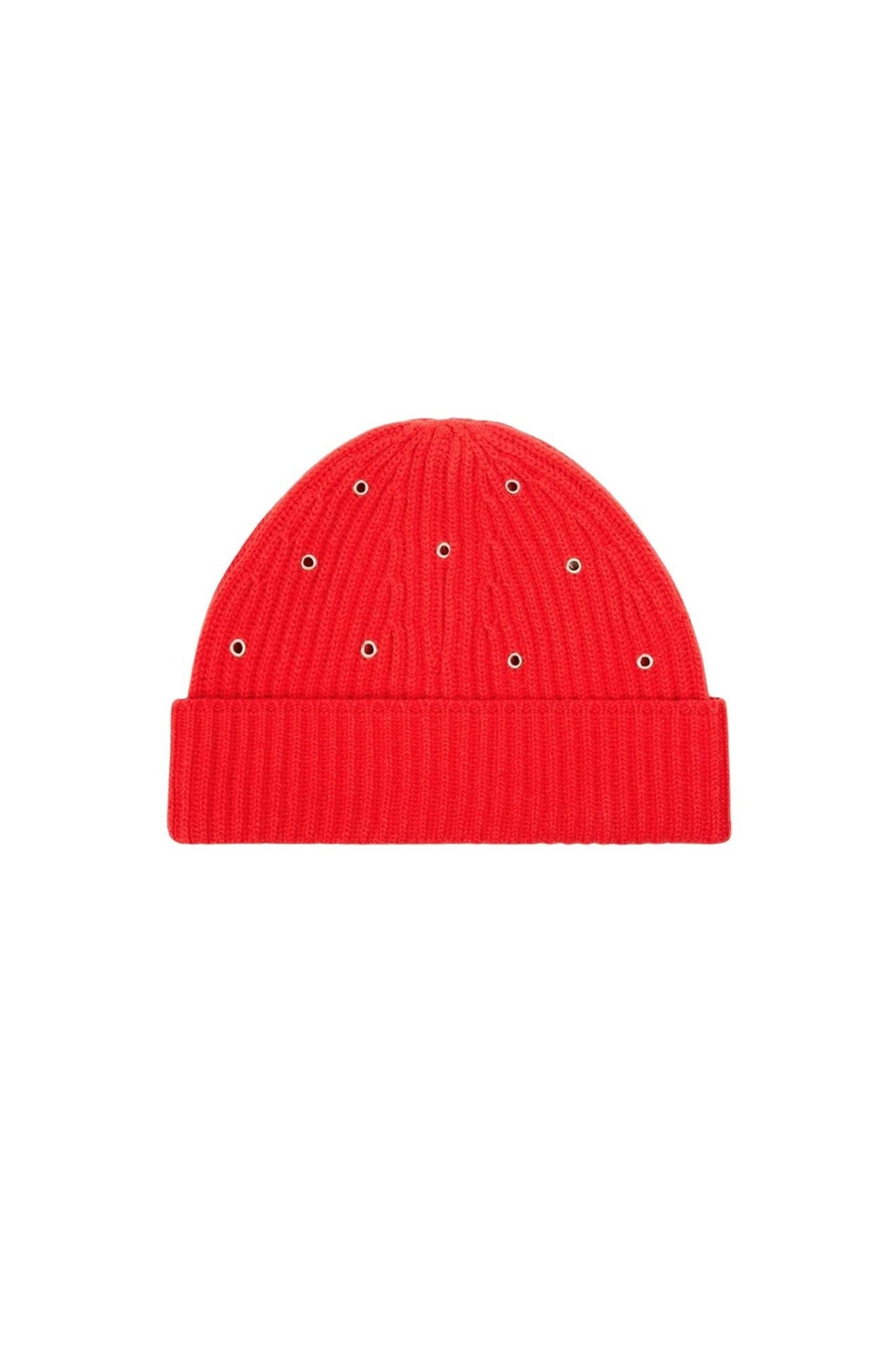 Bonnet Beanie en laine - Rouge