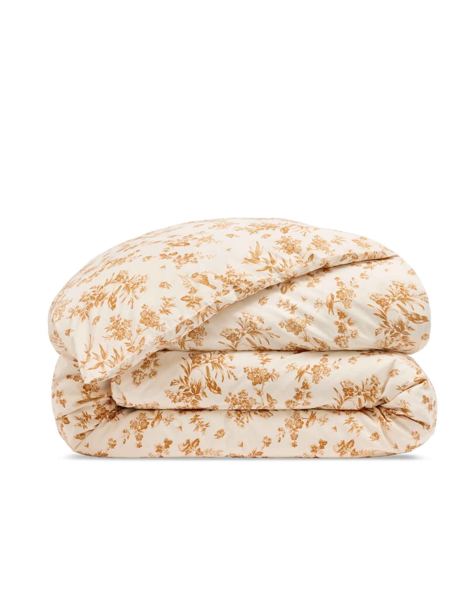 Duvet Cover Bonsoirs x Innocence in cotton percale - Paradis Doré